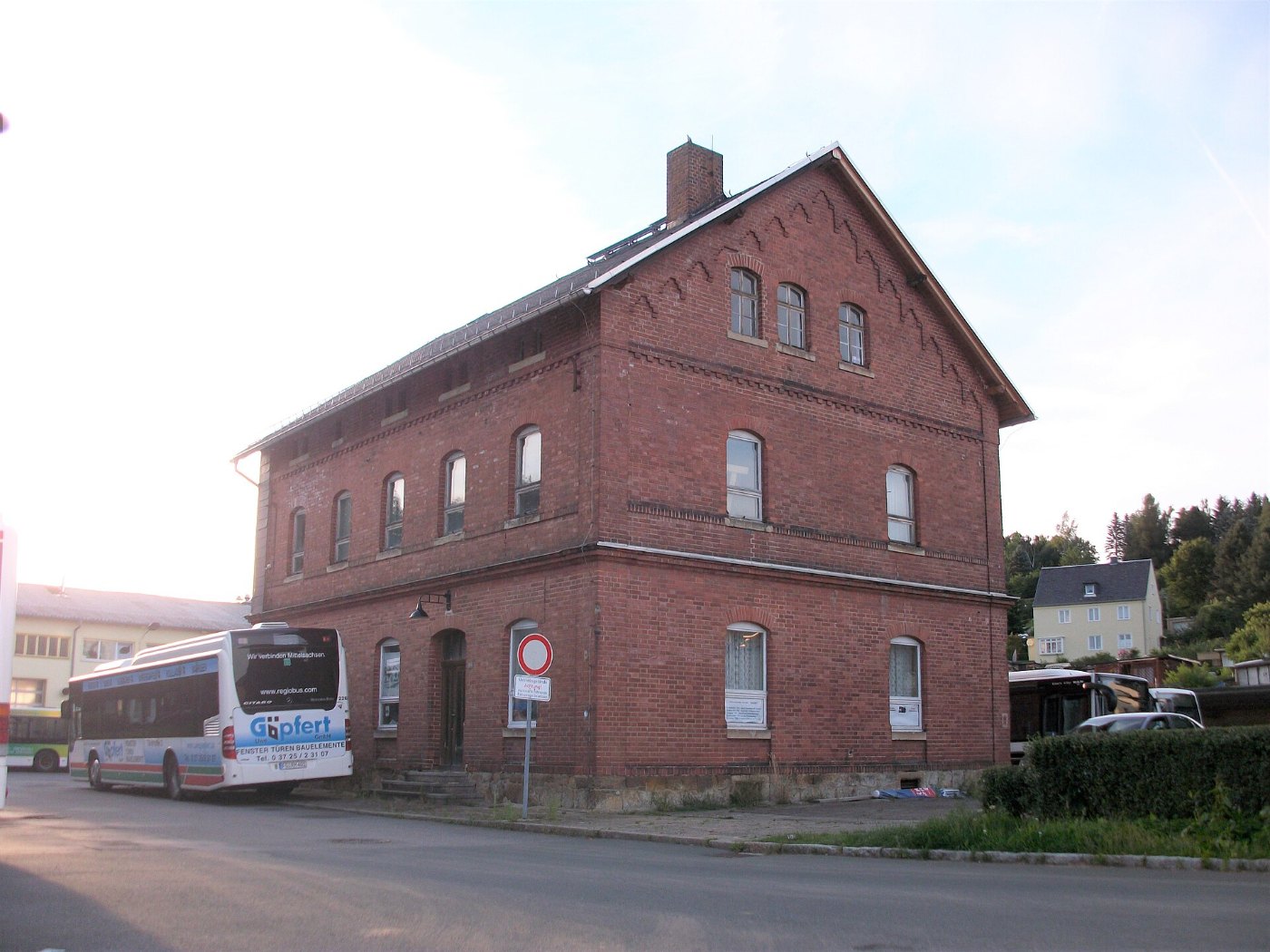 Bahnhof Eppendorf Empfangsgebäude (1)