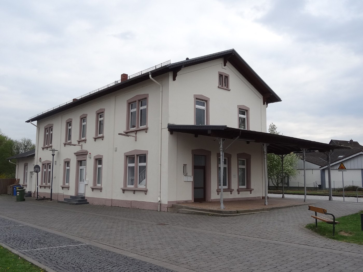 Bahnhof im Kinzigtal zwischen Hanau und Fulda