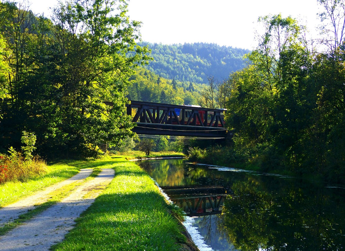 A Train On The Bridge panoramio