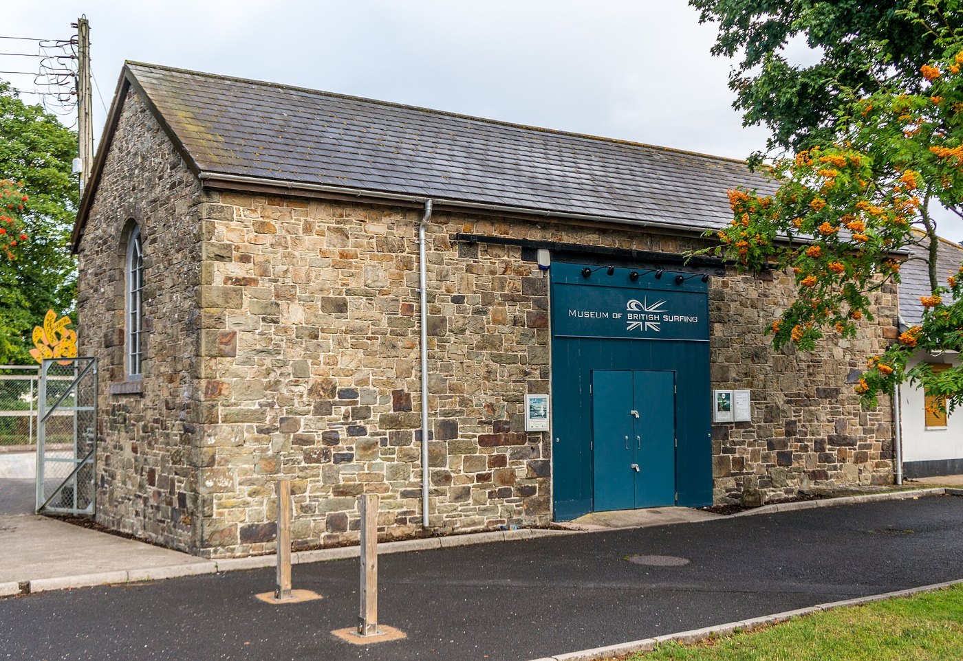 Braunton (Devon, UK), Old Railway Station, Sidings (Museum of British Su