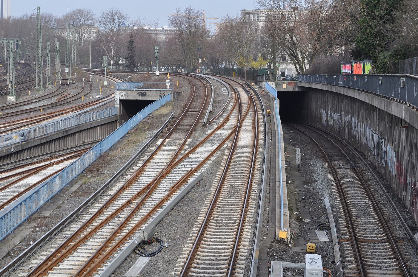 Bahnsteig der Hamburger S-Bahn