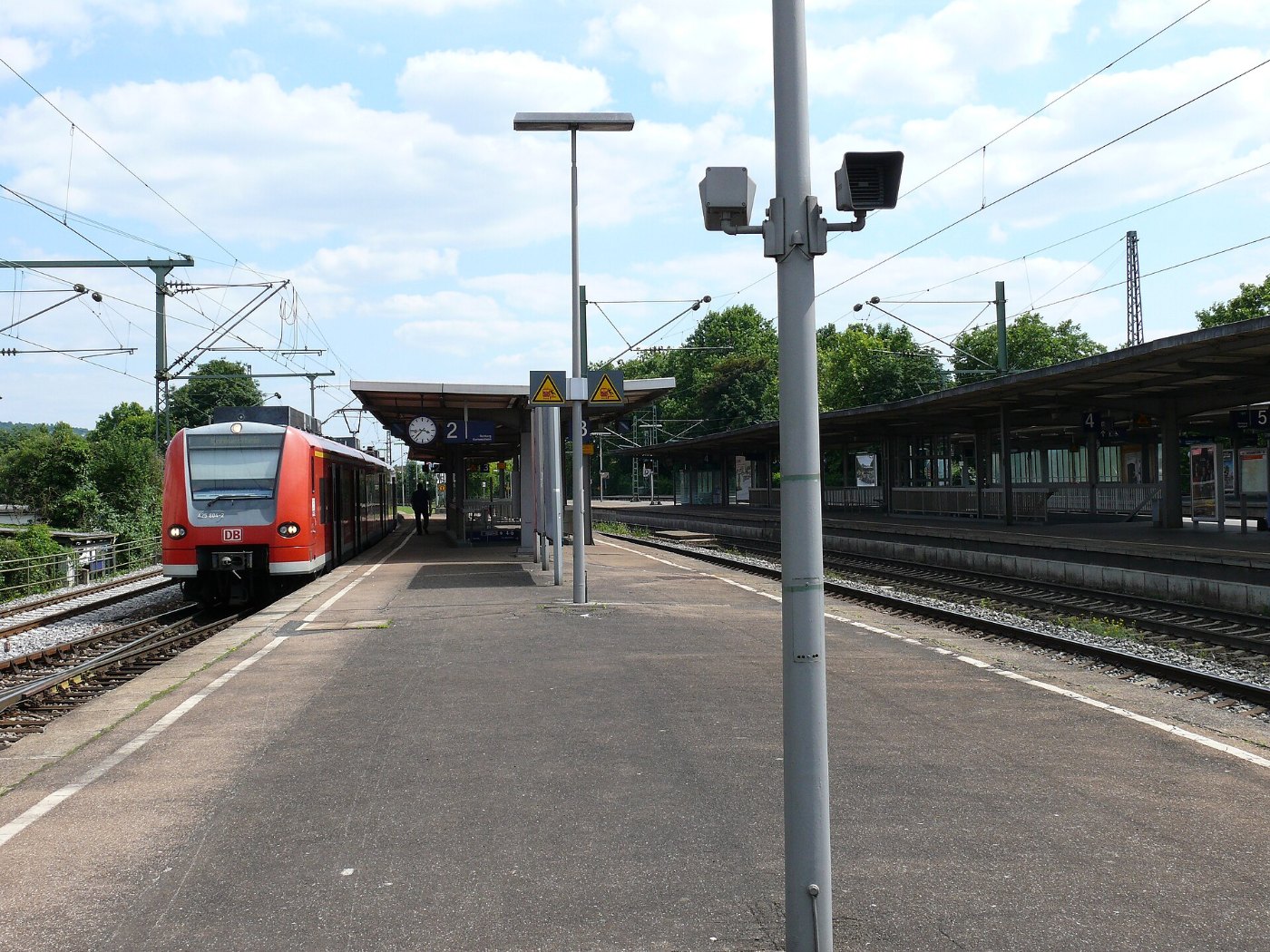 Güterstrecke im Großraum Stuttgart