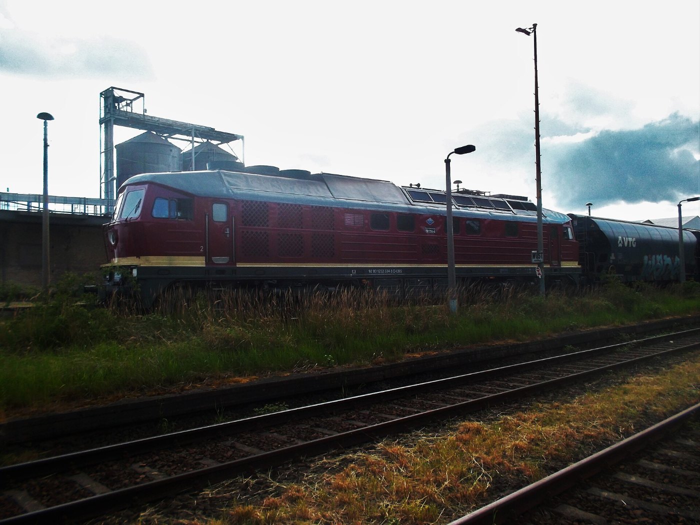 DiesellokTyp V 300 im Bahnhof Oberoderwitz (side) (2)
