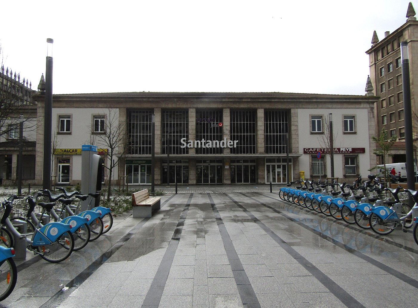 2018 03 24 ,Santander train station, (Feve), Plaza De Las Estaciones, Sa