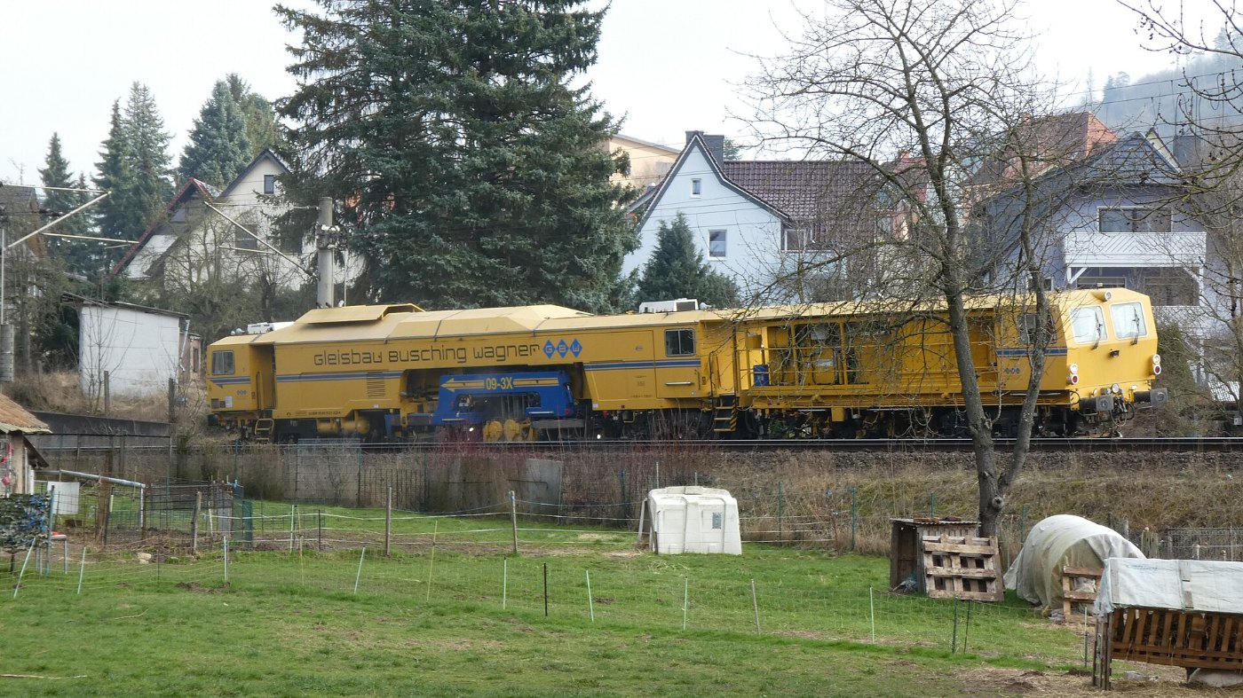 Gleisbauarbeiten 2024 Leinefelde Heiligenstadt 28