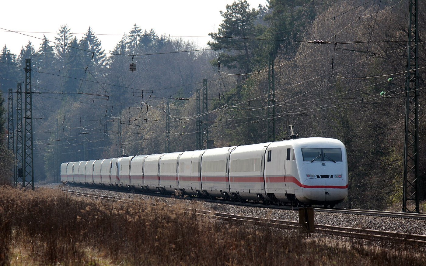 ICE 2 in Doppeltraktion Bahnstrecke Möhren Treuchtlingen ()