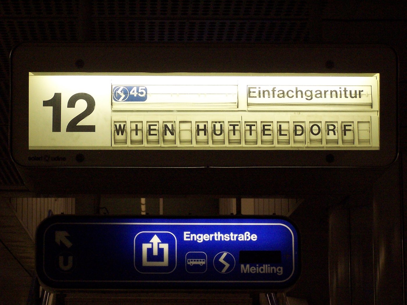 Fallblattanzeige Wien Handelskai 2006