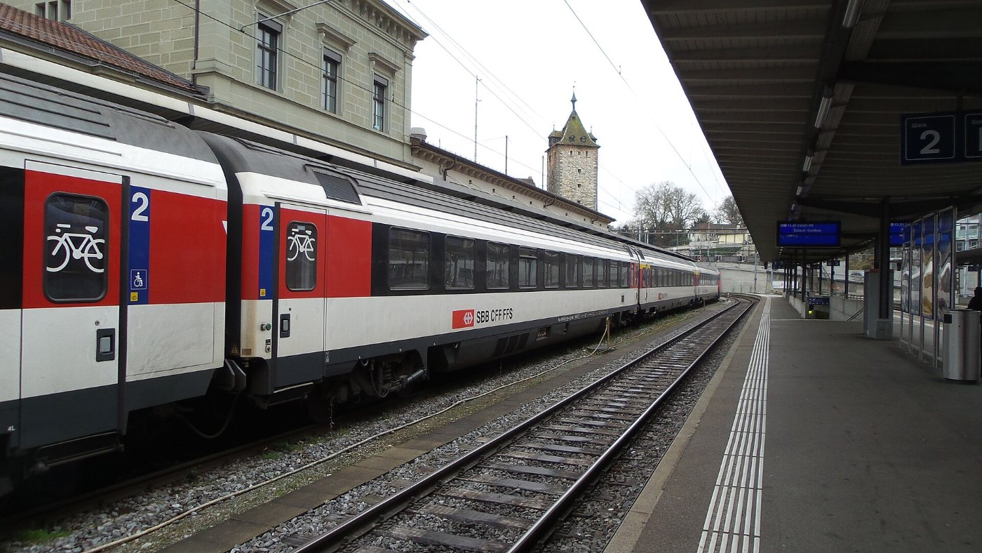 CH Schaffhausen Schweiz Bahnhof