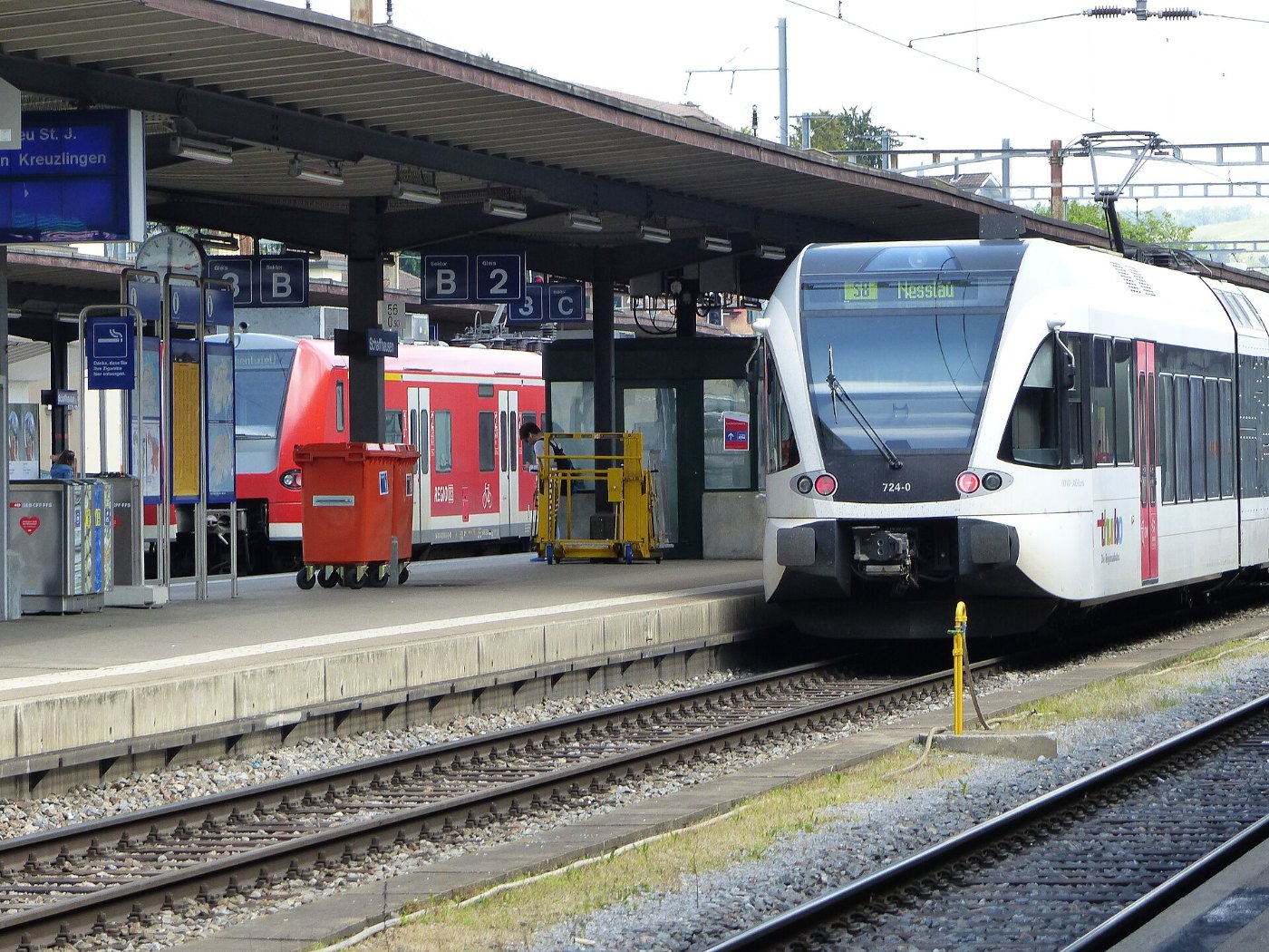 Bahnhof Schaffhausen 2018