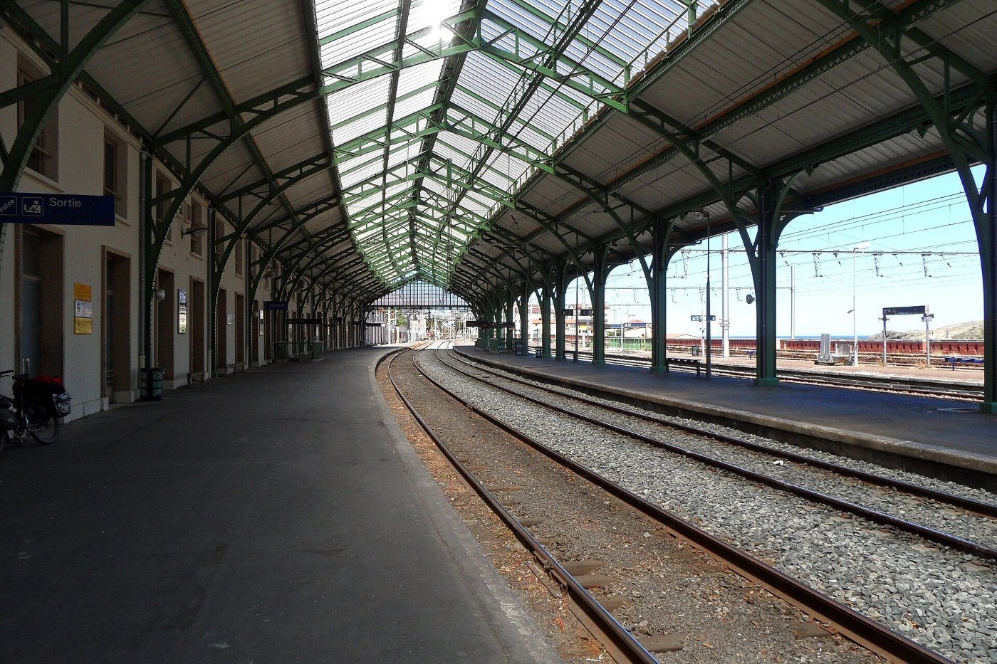 S3347 Bf Cerbère, Bahnsteighalle