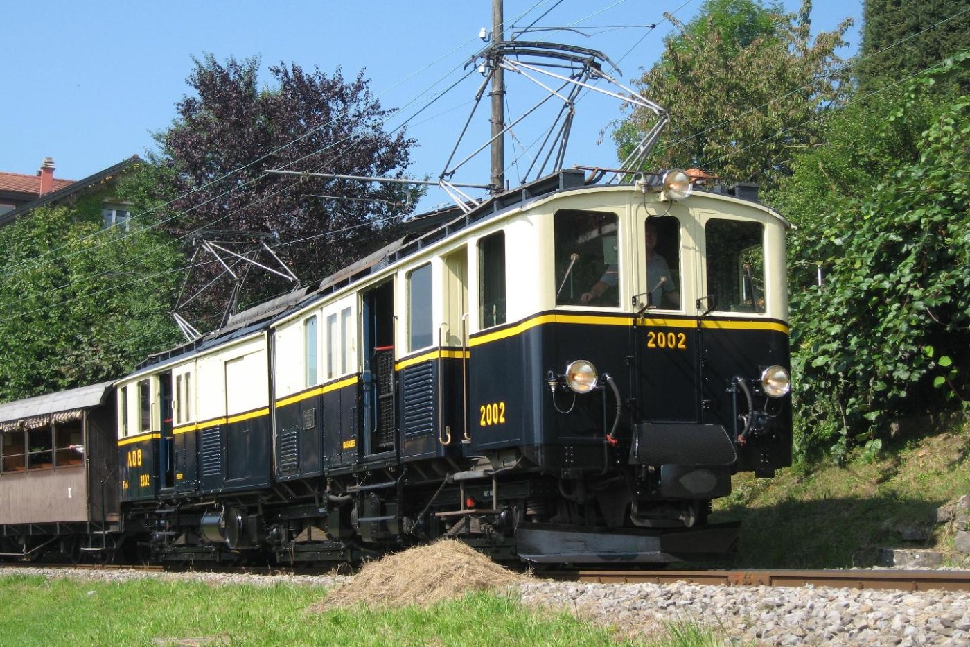 Blonay Chamby Montreux Berner Oberland Bahn 2002 11