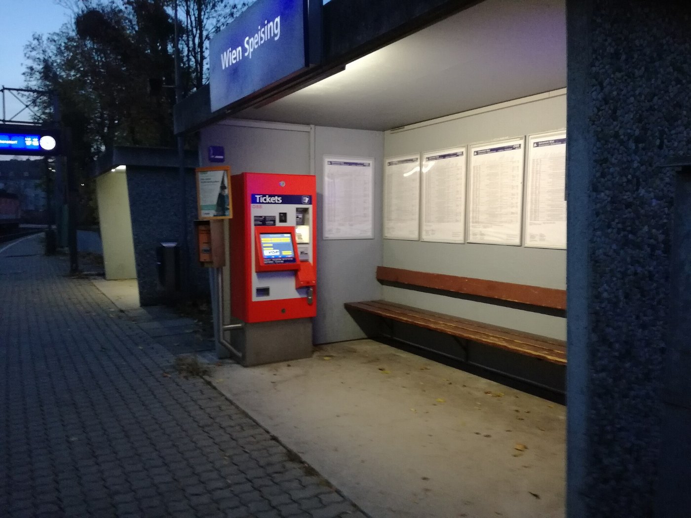 Wartehäuschen Speising