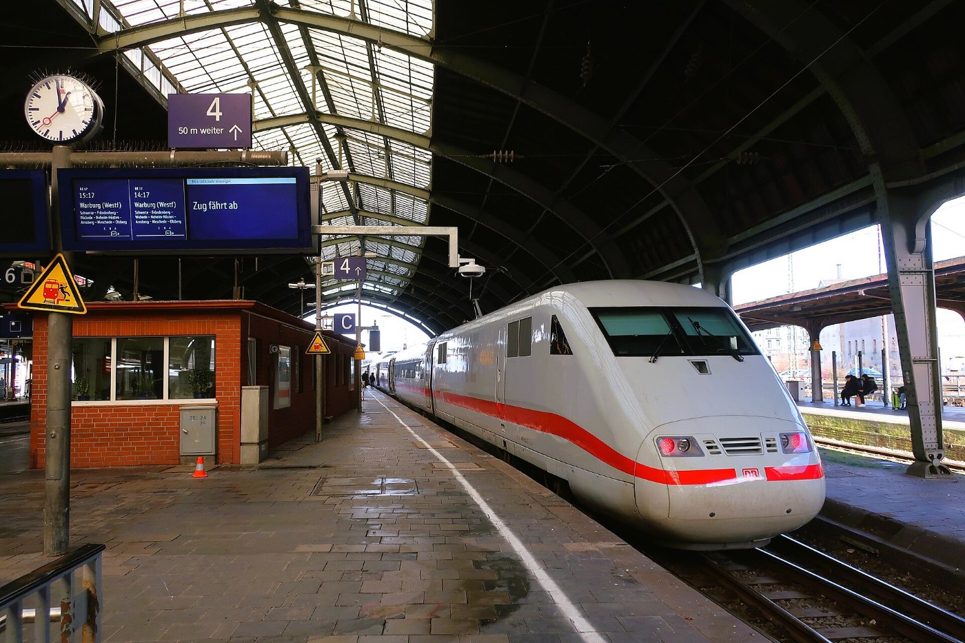 Bahnsteig Hagen Hbf