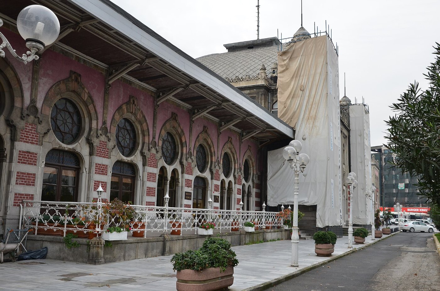 Another view of the Sirkeci train station ()
