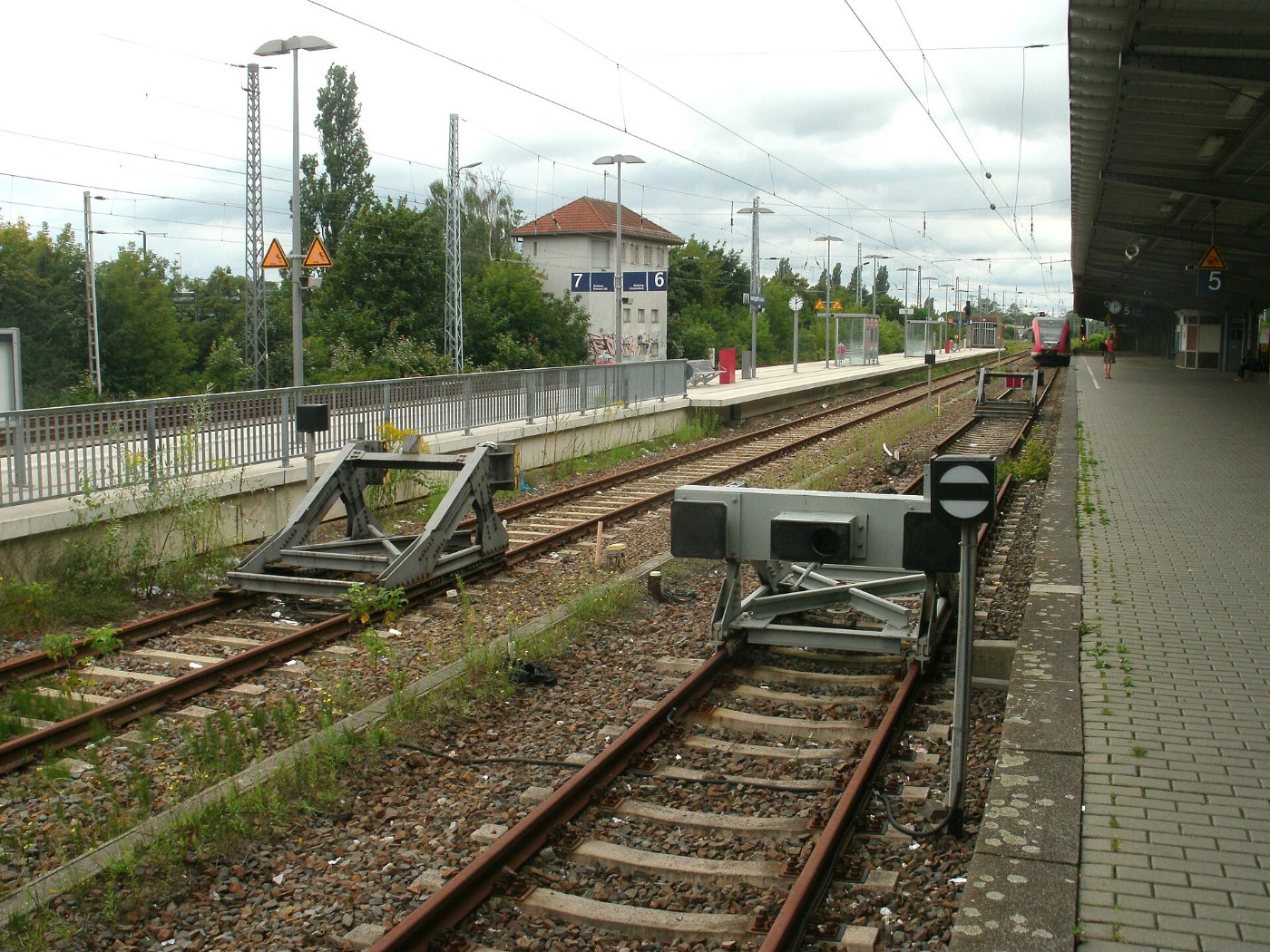 Bahnsteige Hennigsdorf
