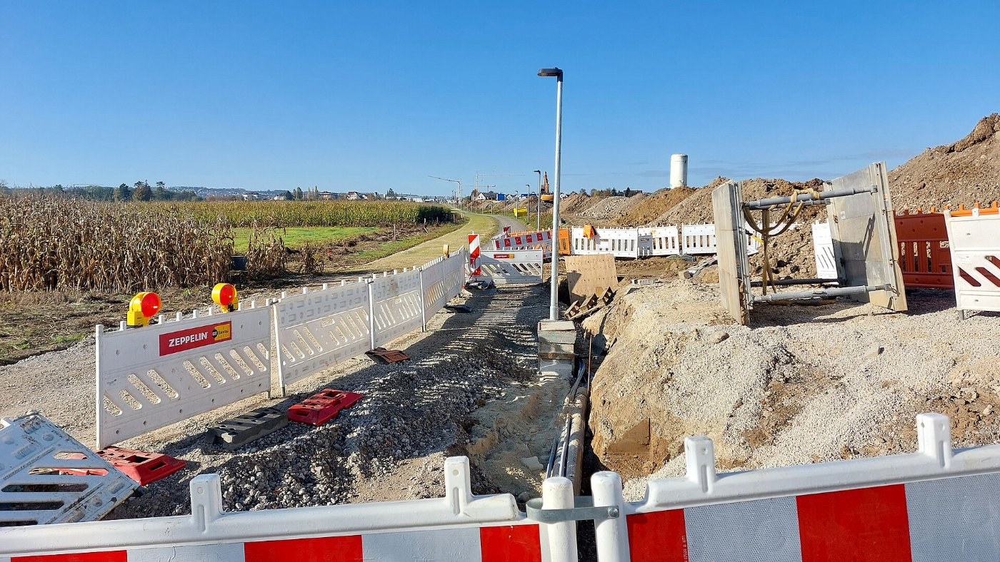 S Bahn Baustelle Sielmingen