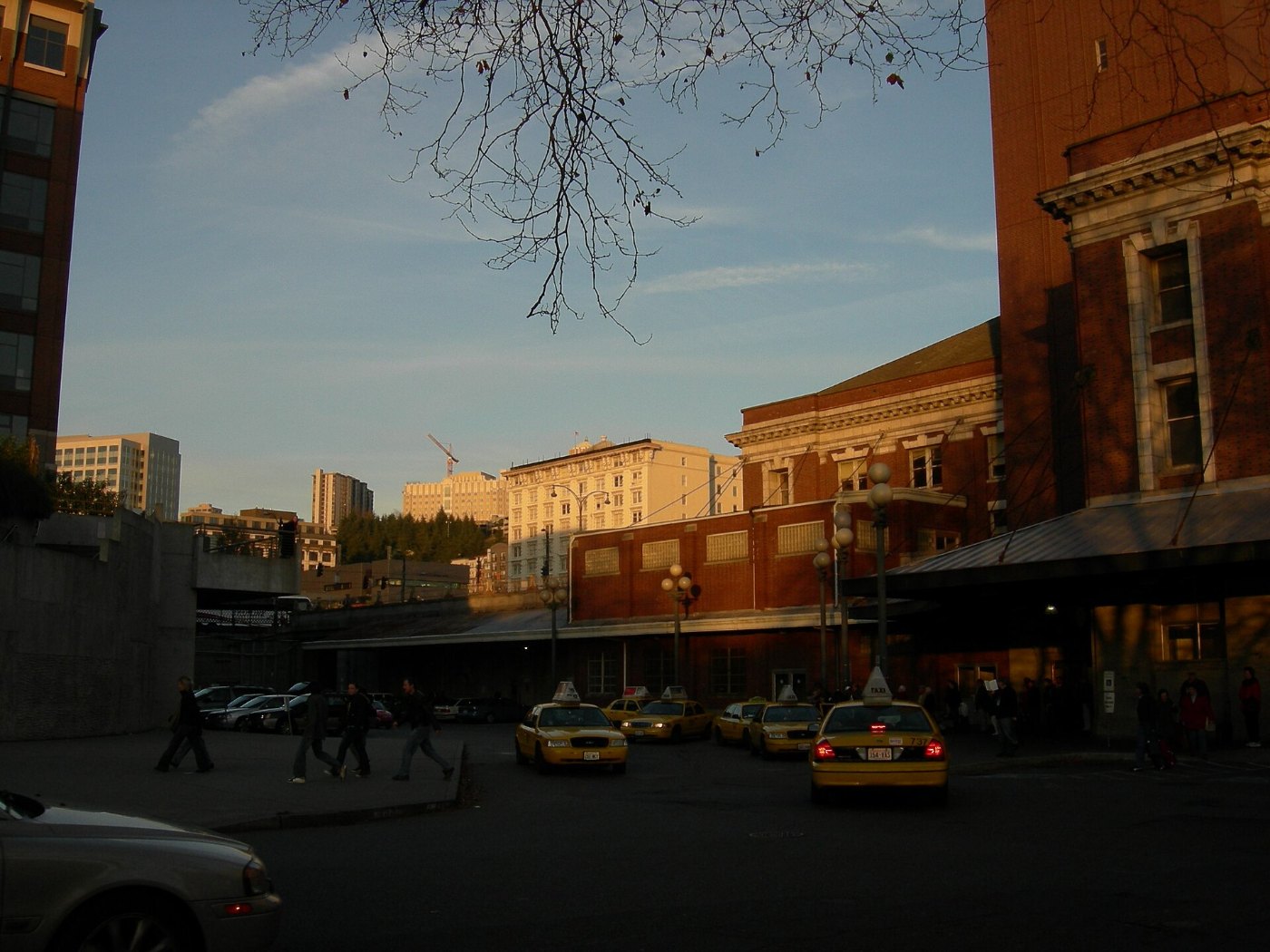 Seattle Northeast view from King Street Station 2007