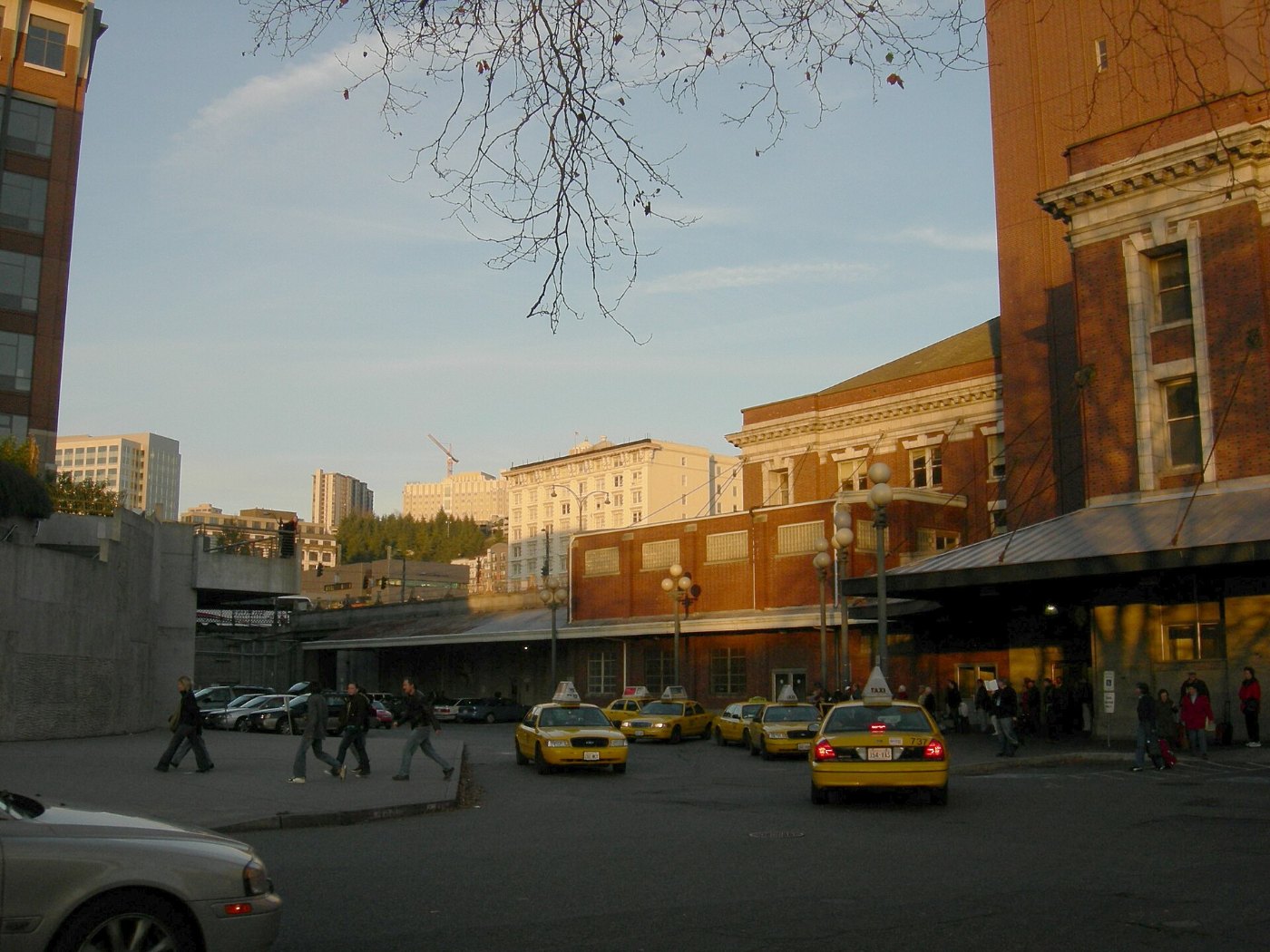 Seattle Northeast view from King Street Station 2007 A