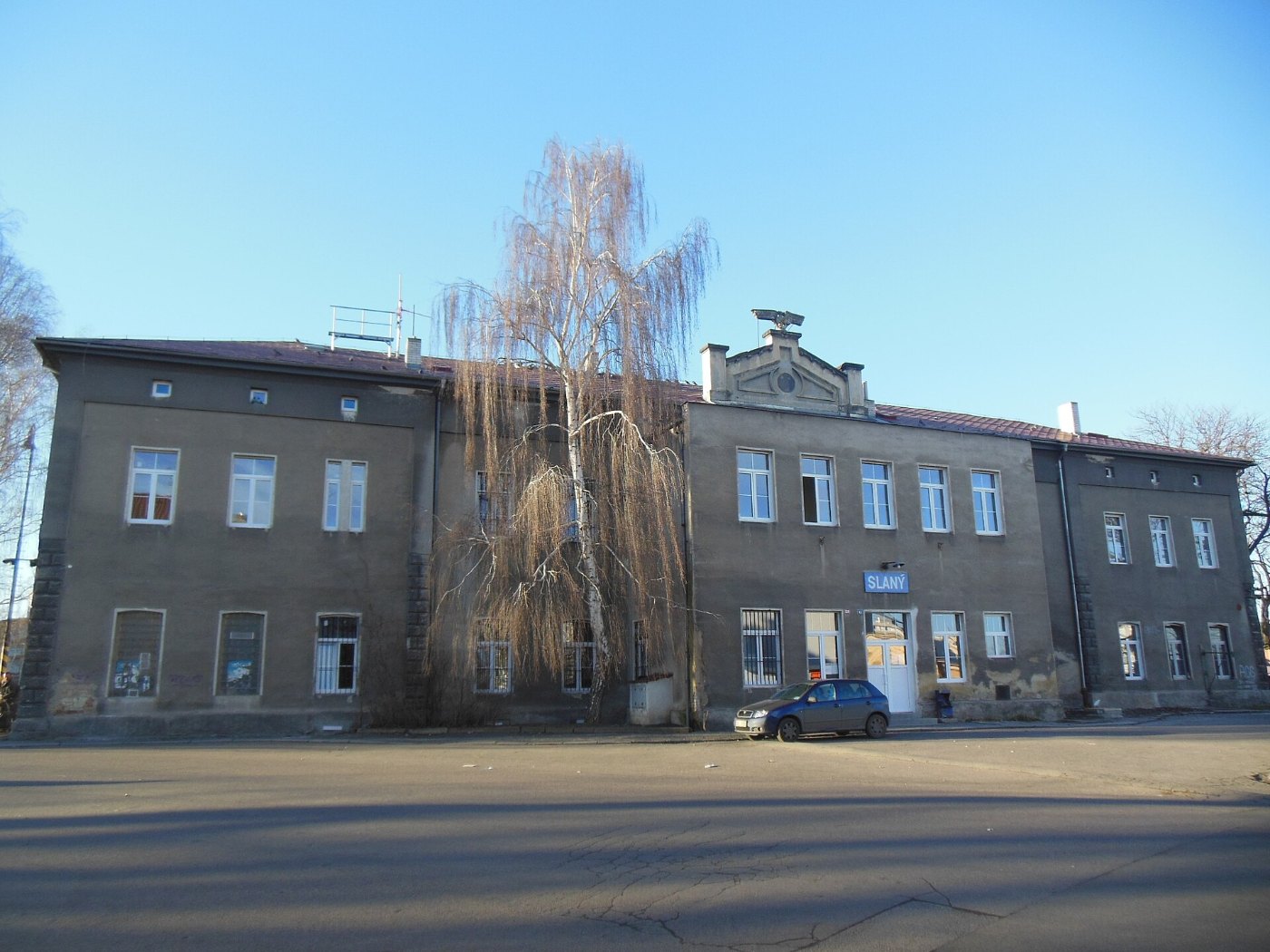 Bahnhof Slaný