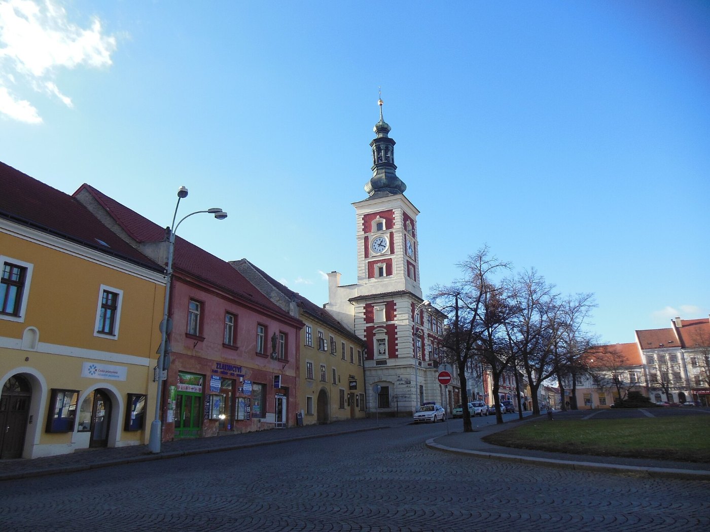 Masaryk-Platz in Slaný
