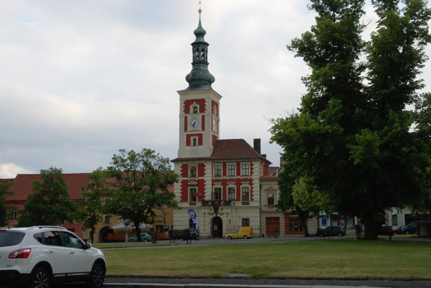 Das alte Rathaus in Slaný