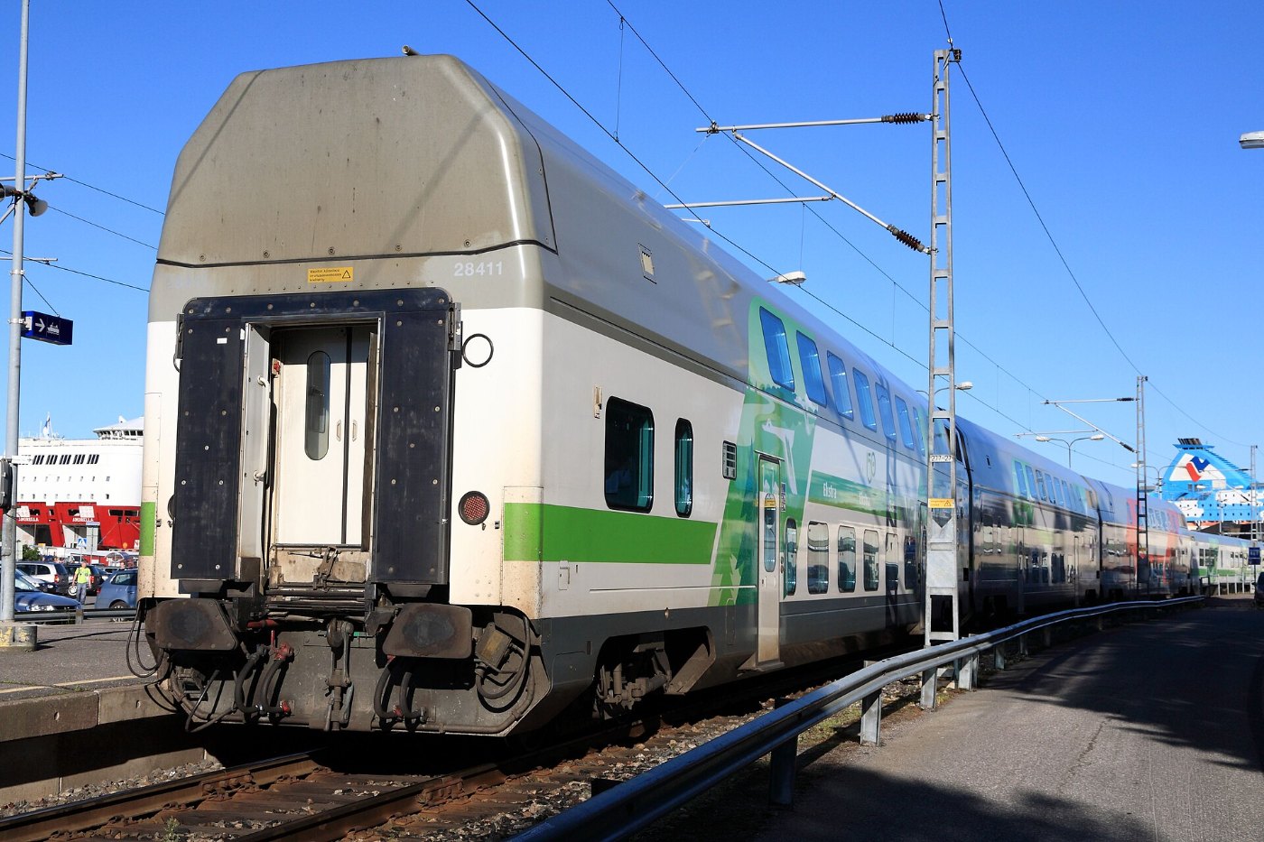 I11 574 Bf Turku Hafen, Doppelstockwagen