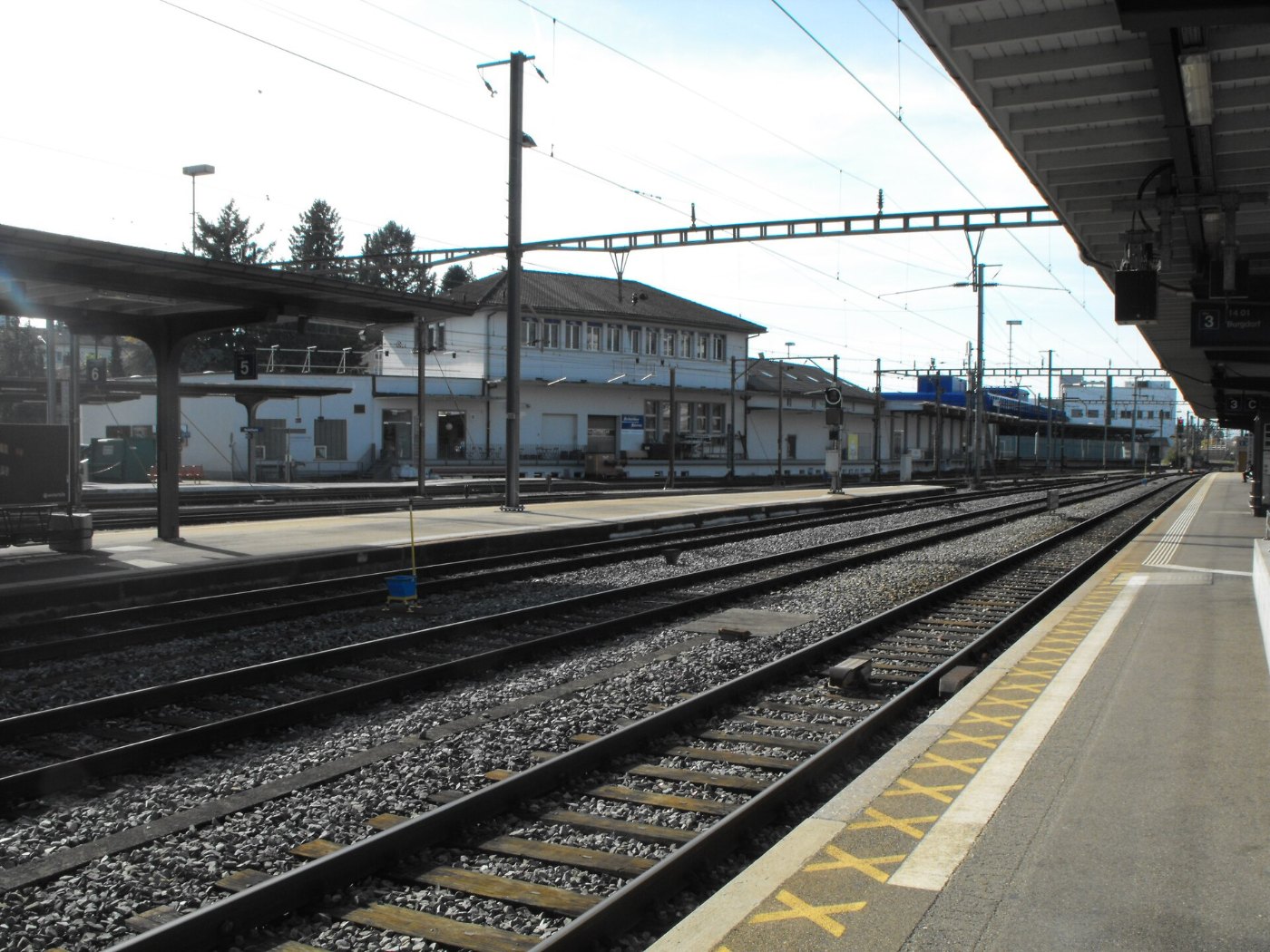 Bahnhof Solothurn gleise (8)