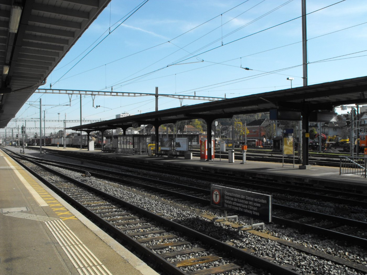 Bahnhof Solothurn gleise (7)