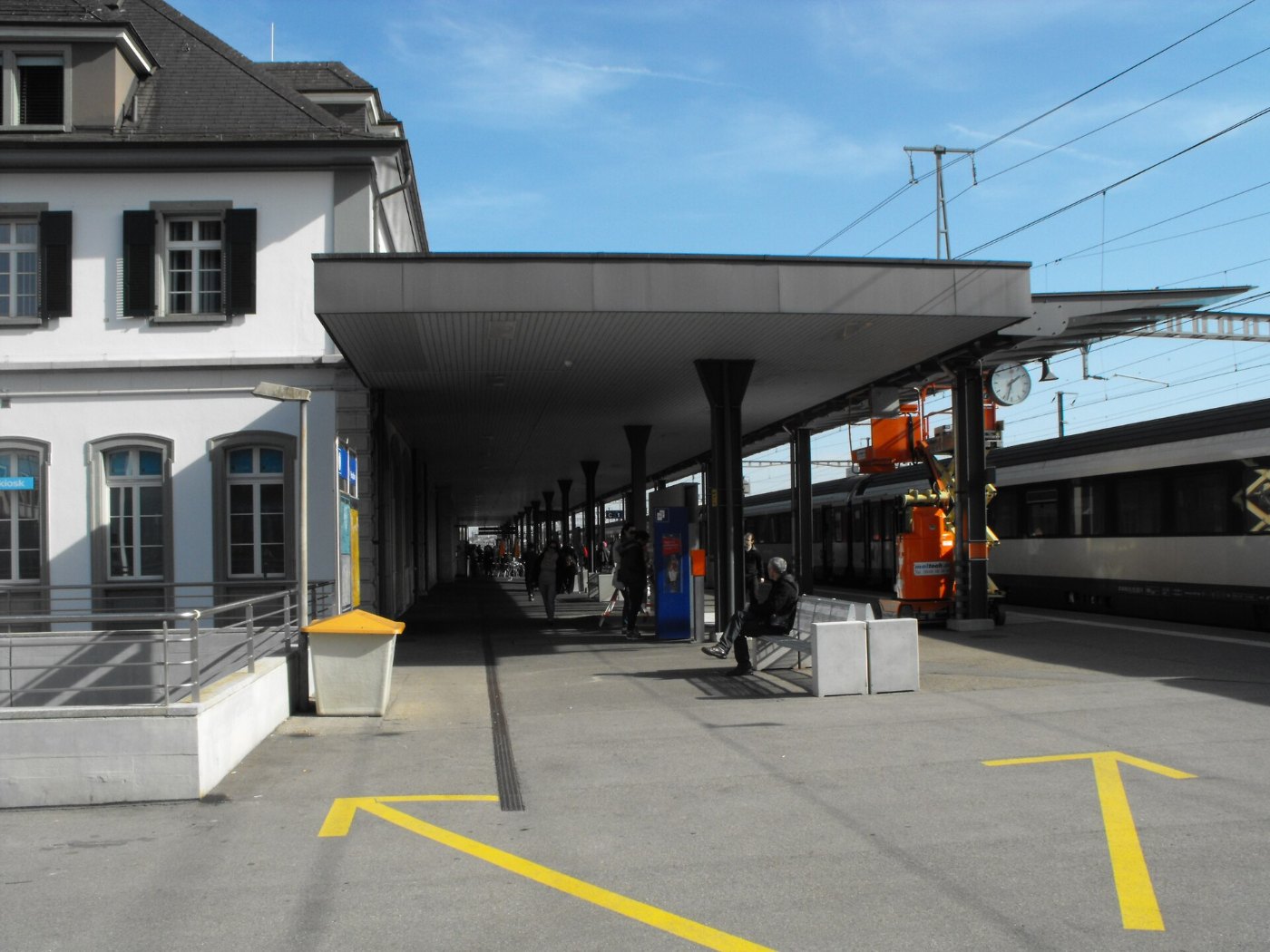 Bahnhof Solothurn gleise (2)