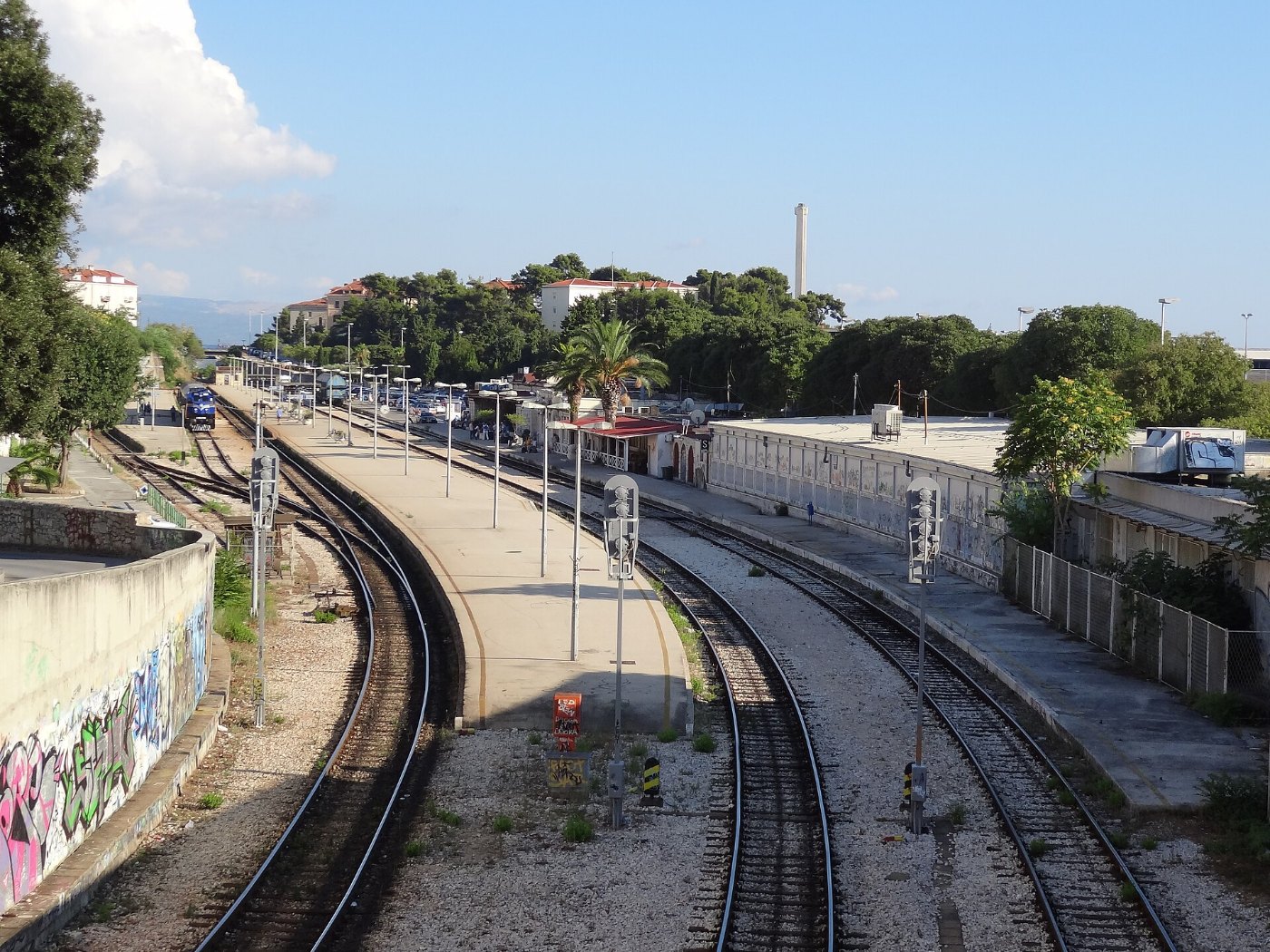 Split railway station