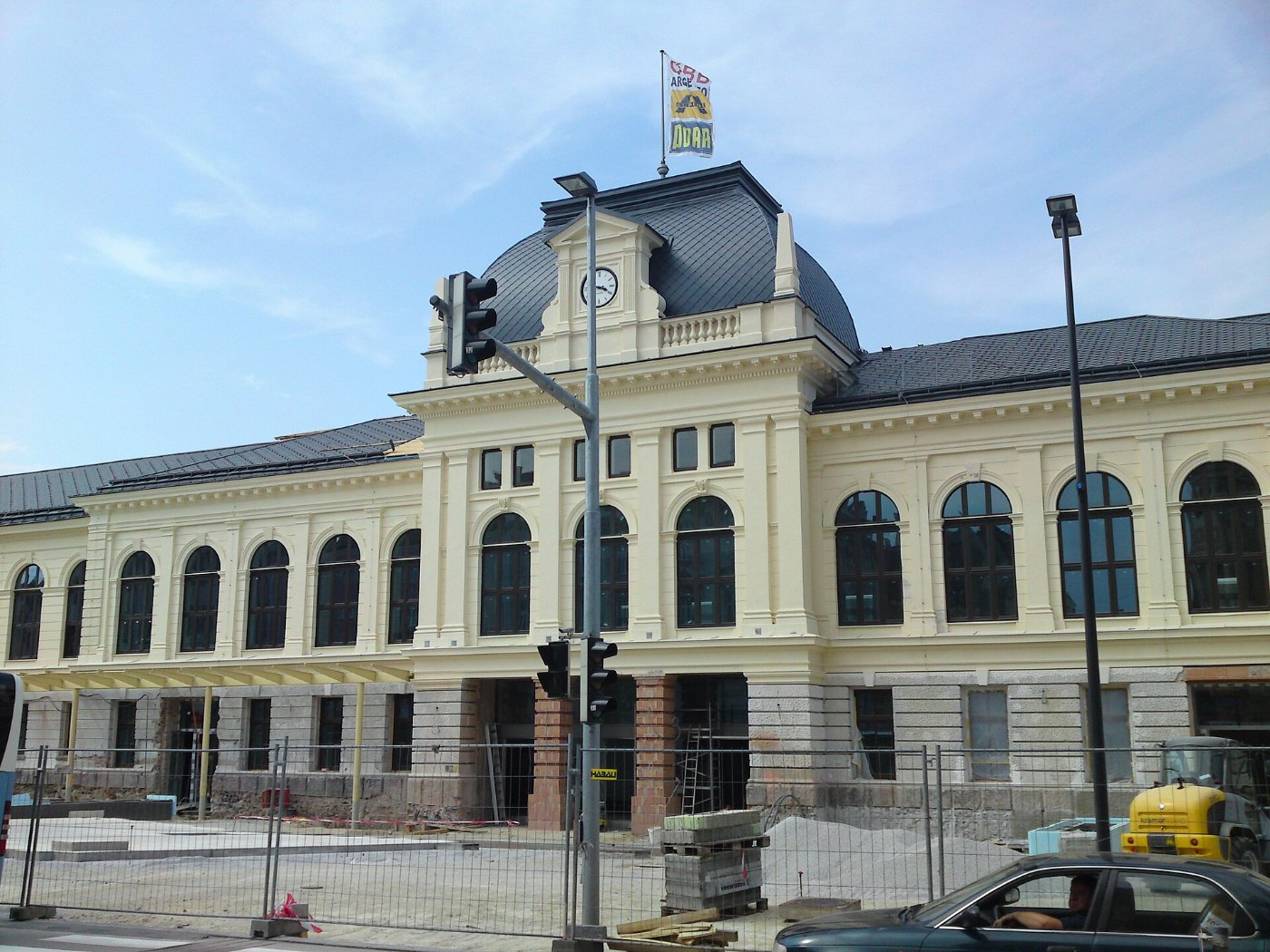 St. Poelten Hauptbahnhof Umbau Juli 2010 2