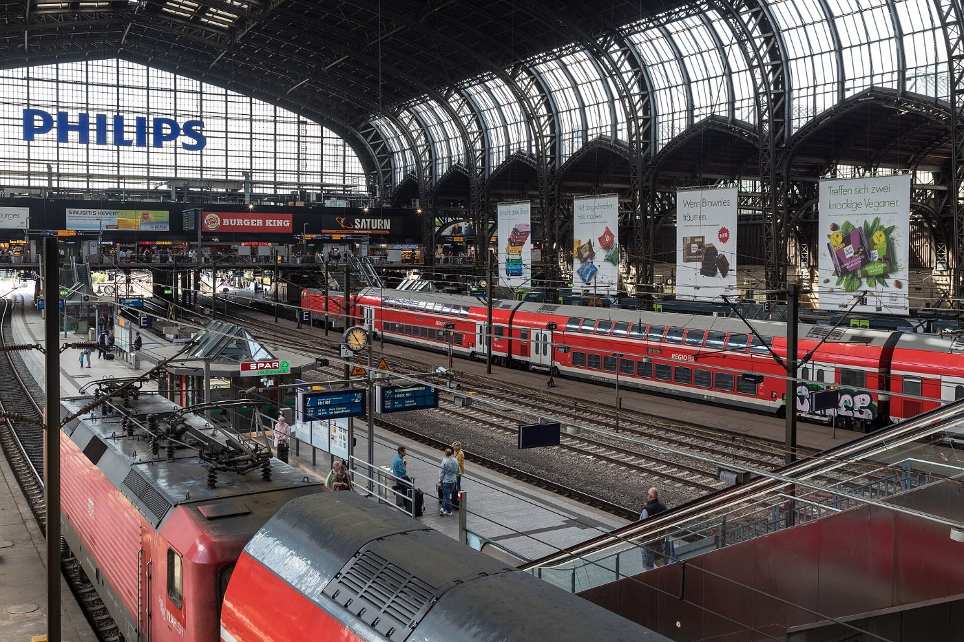 Bahnhofshalle Hamburg Hbf
