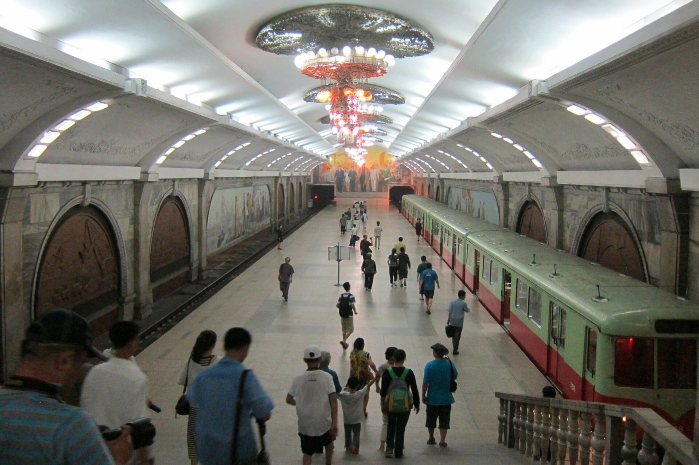 Pyongyang metro station 1