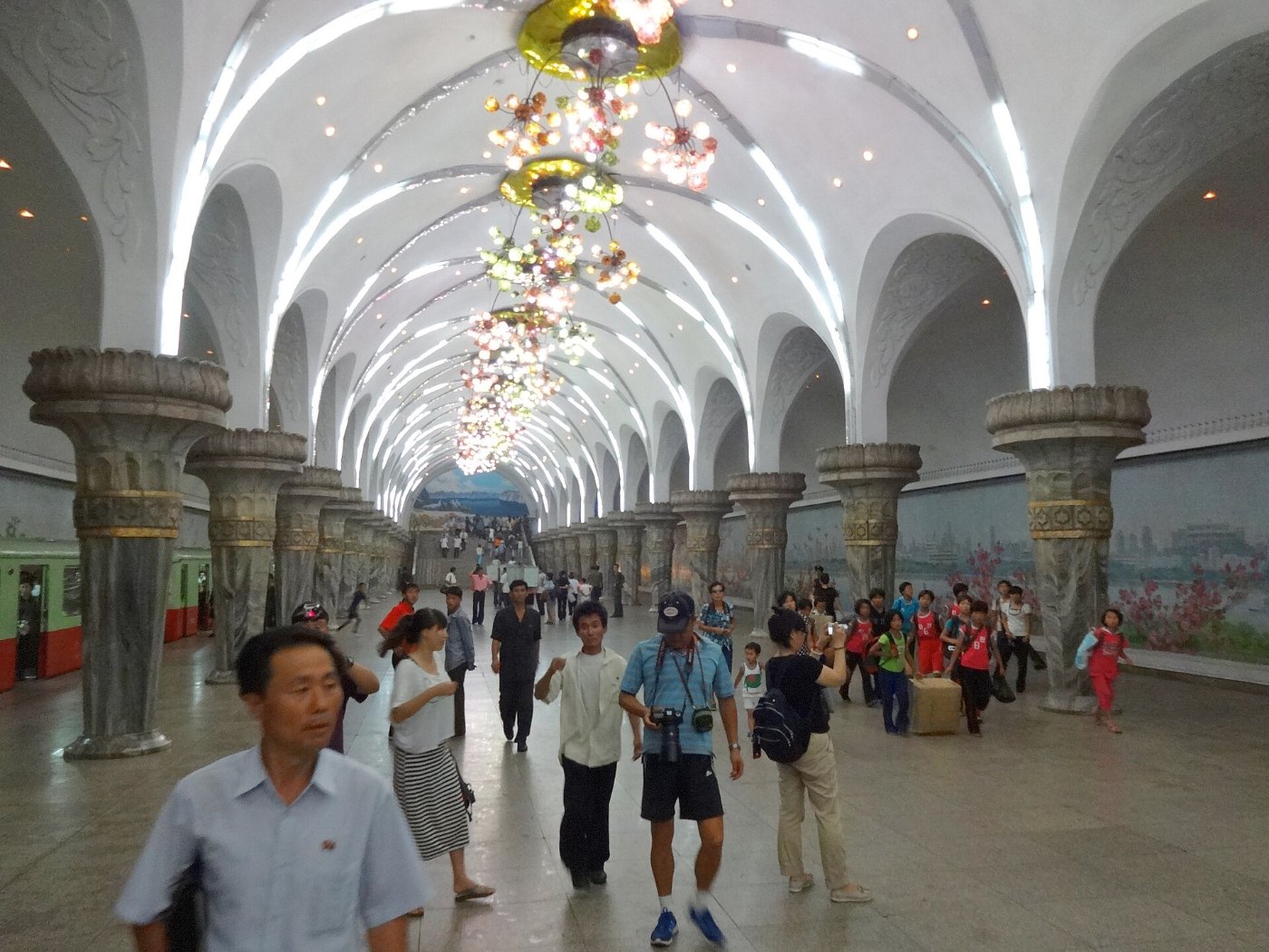 Pyongyang metro station 3