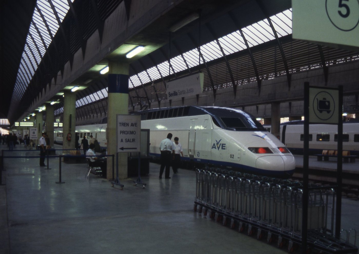 Sevilla Santa Justa station 1992 2