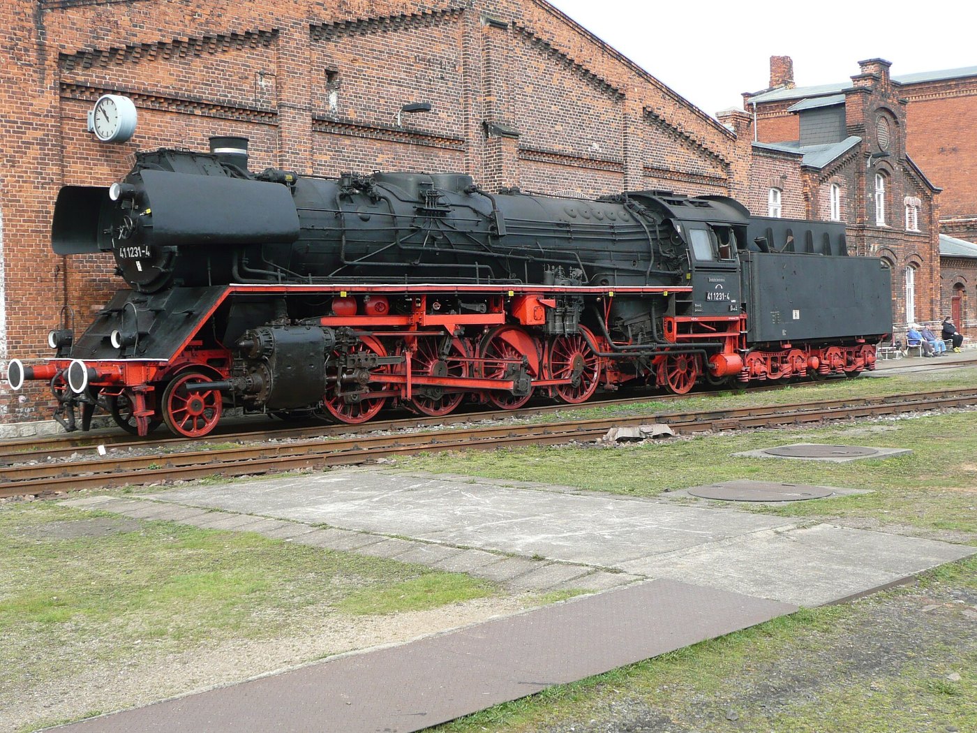 Dampflok 41 1231 Staßfurt