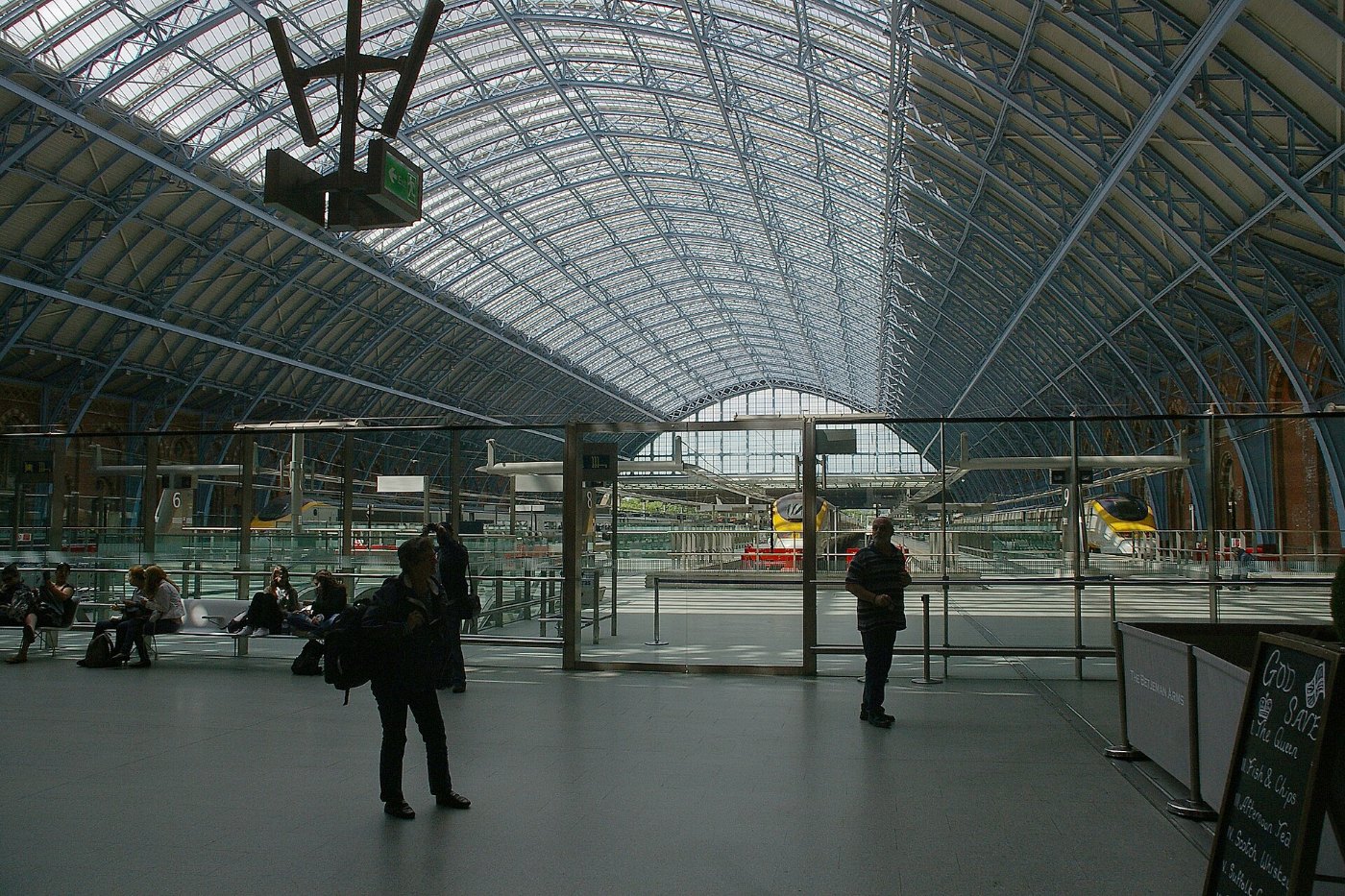 St Pancras railway station MMB 08 373XXX 373XXX