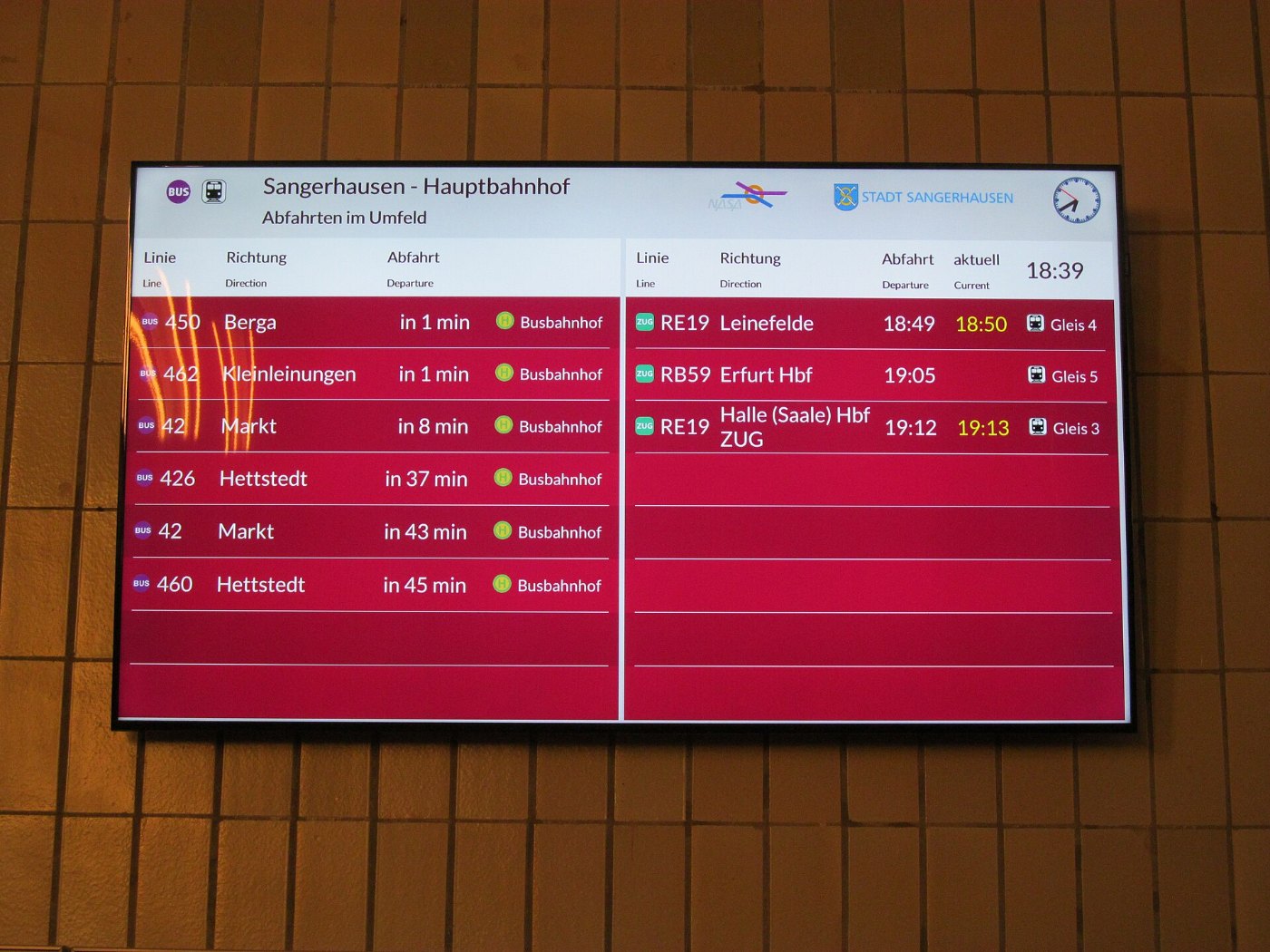 Bahnhof, 5, Sangerhausen, Landkreis Mansfeld Südharz