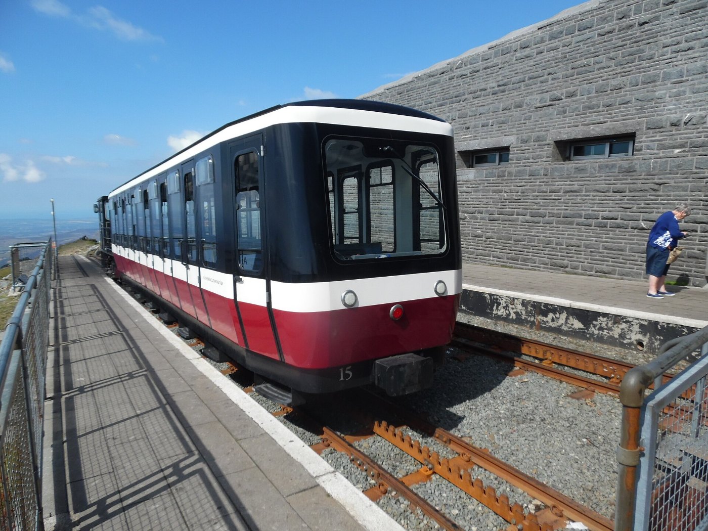 Railway Carriage at Snowdon Summit Station geograph.org.uk