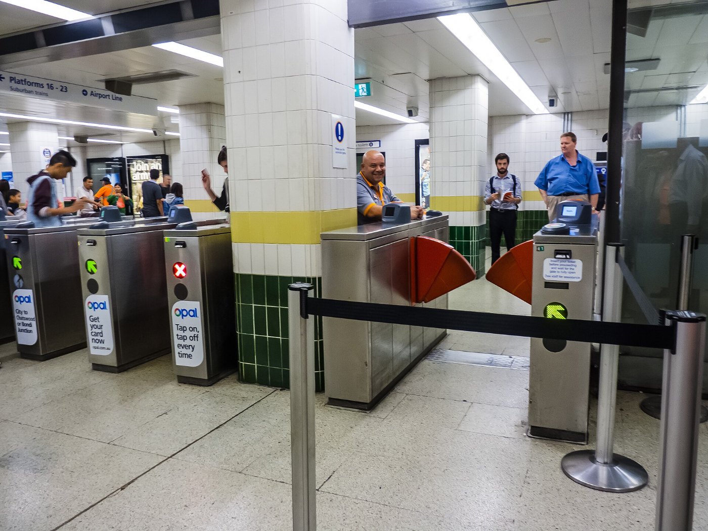 Central Railway Station B Gate Sydney P