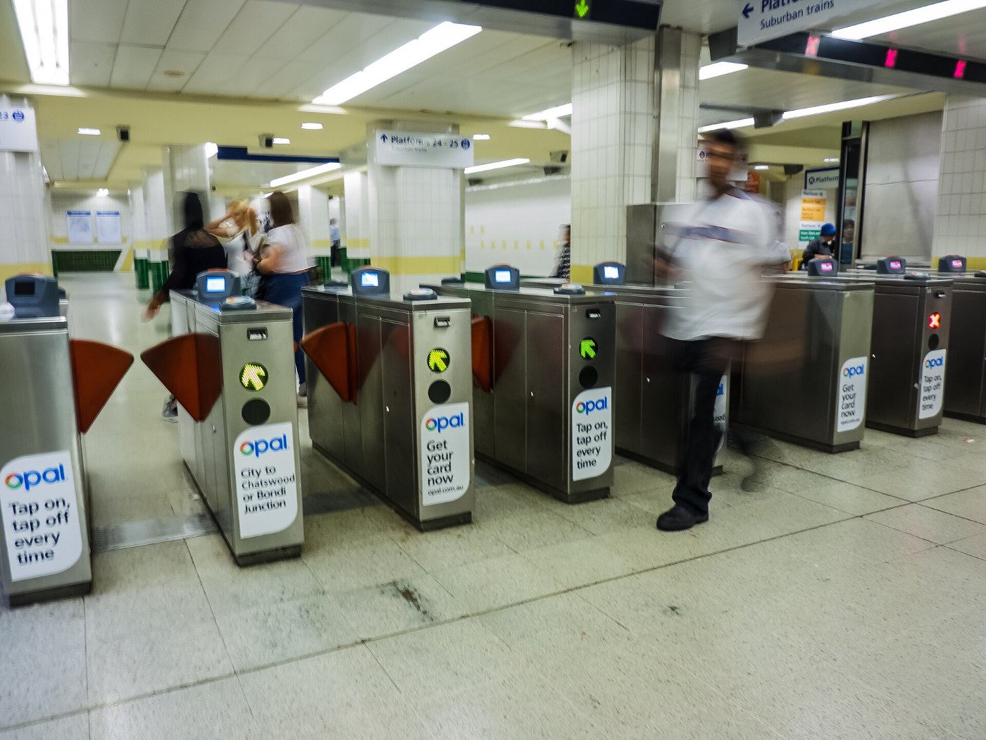 Central Railway Station B Gate Sydney P