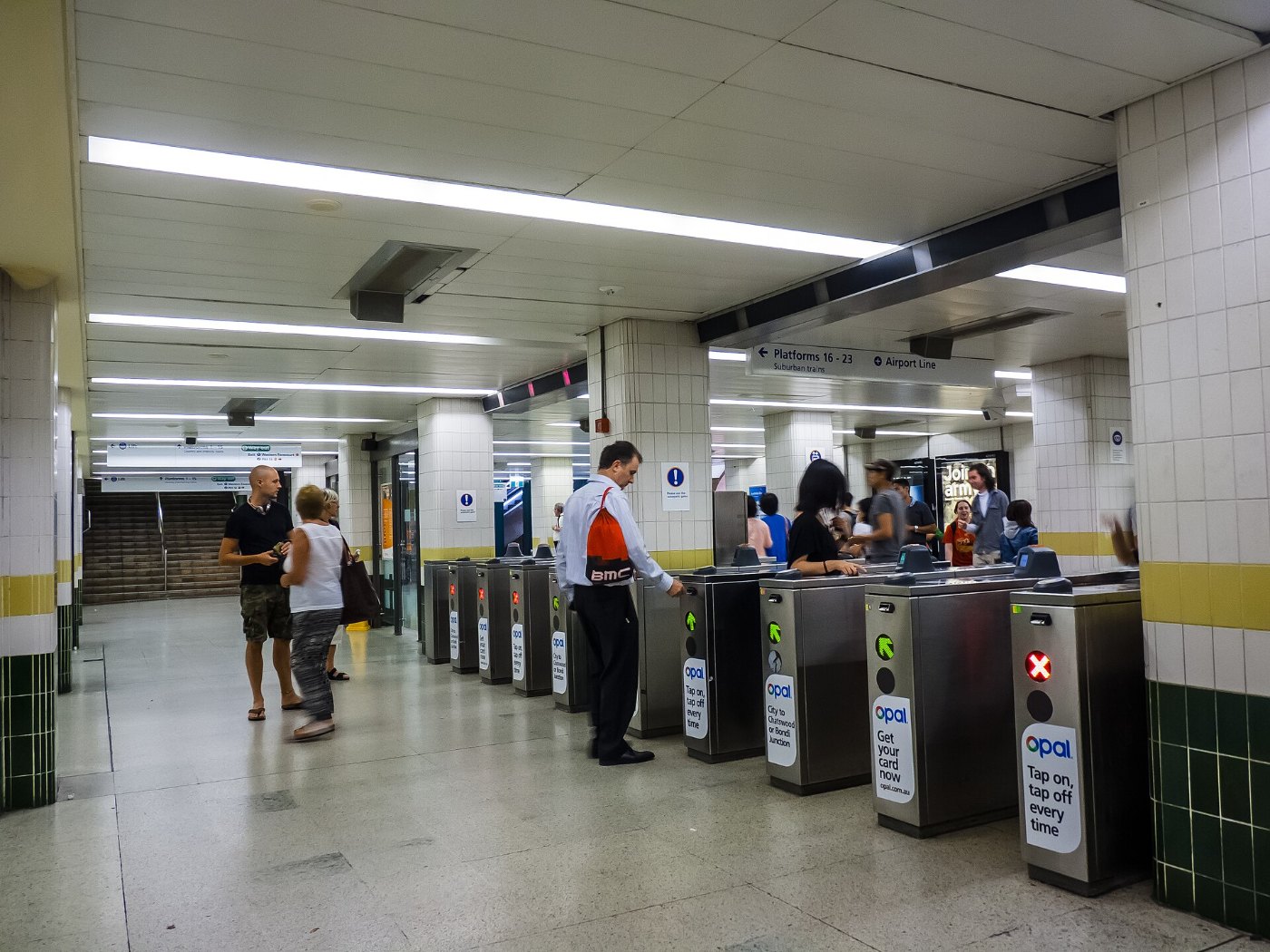 Central Railway Station B Gate Sydney P