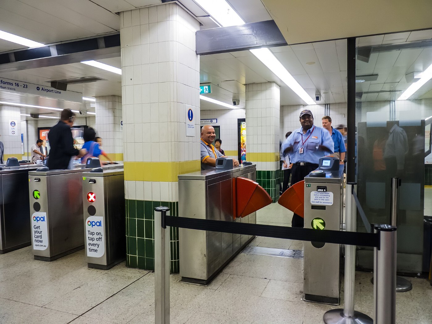 Central Railway Station B Gate Sydney P