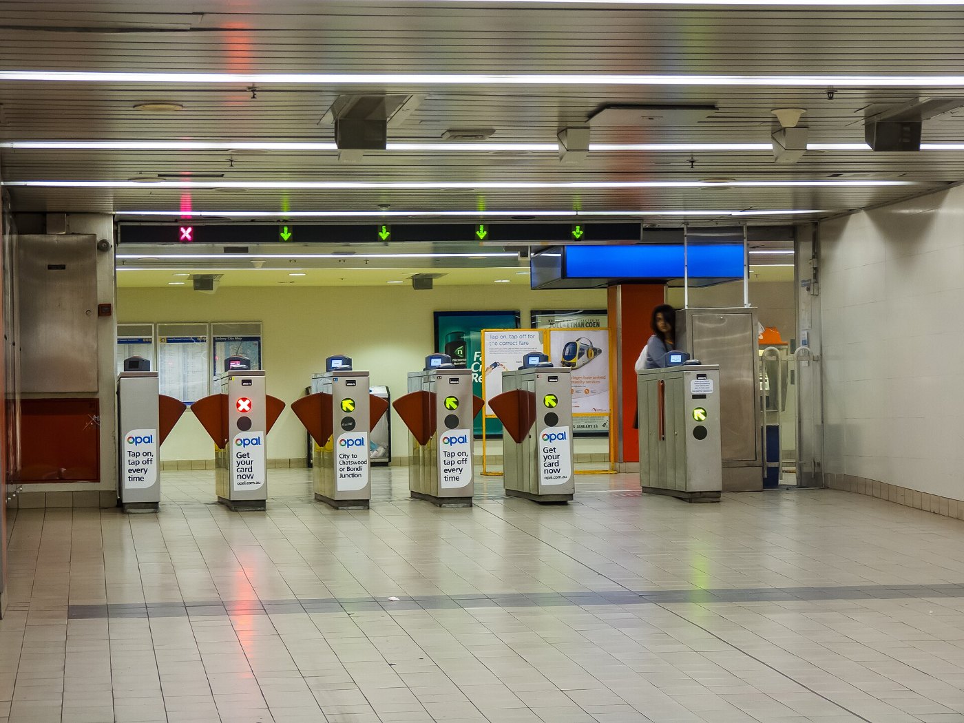 Central Railway Station C Gate Sydney P