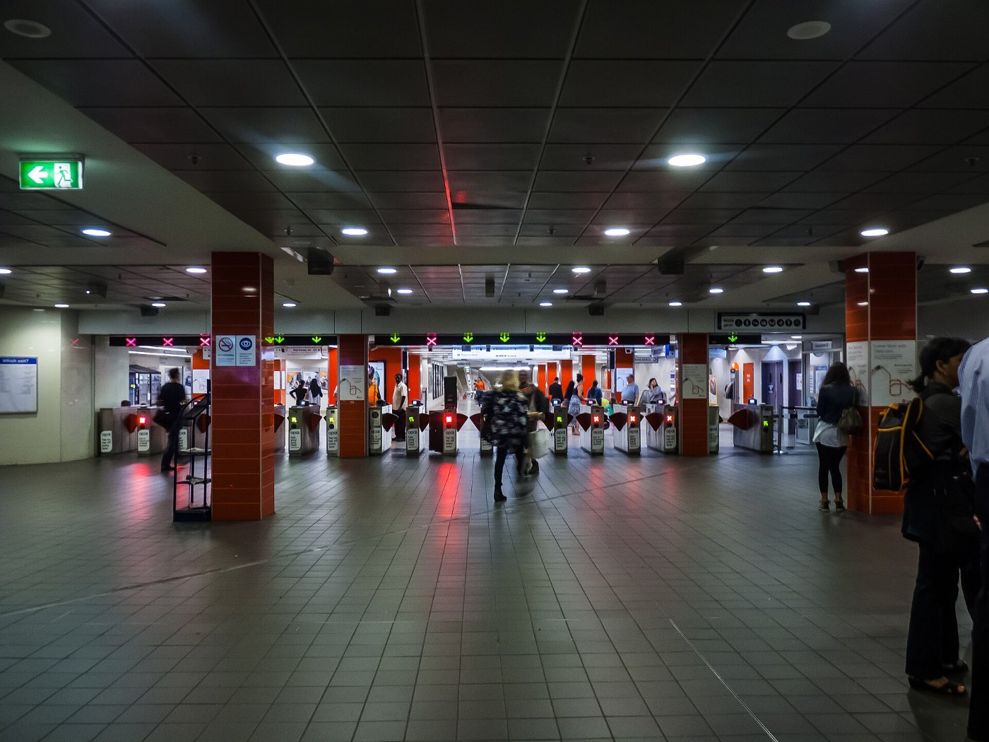 Central Railway Station D Gate Sydney P