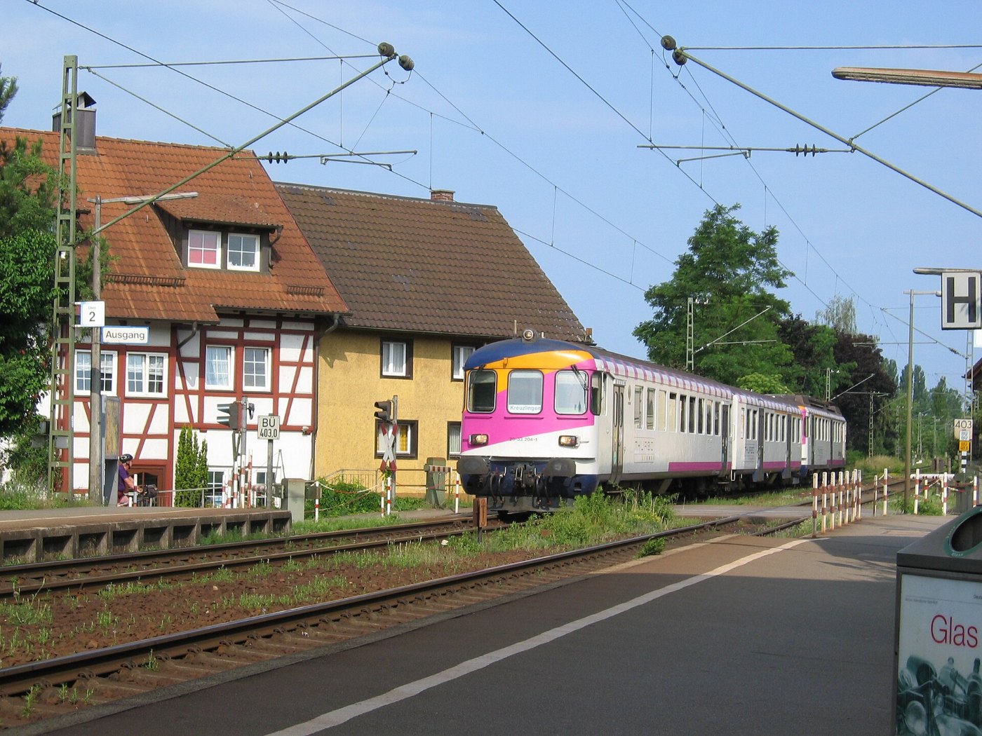 2003 Nahverkehrszug in Allensbach