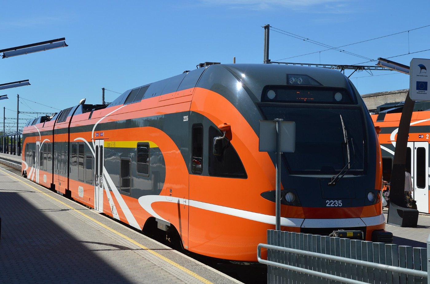 Stadler FLIRT DMU 2235 Tallinn Balti jaam 2015