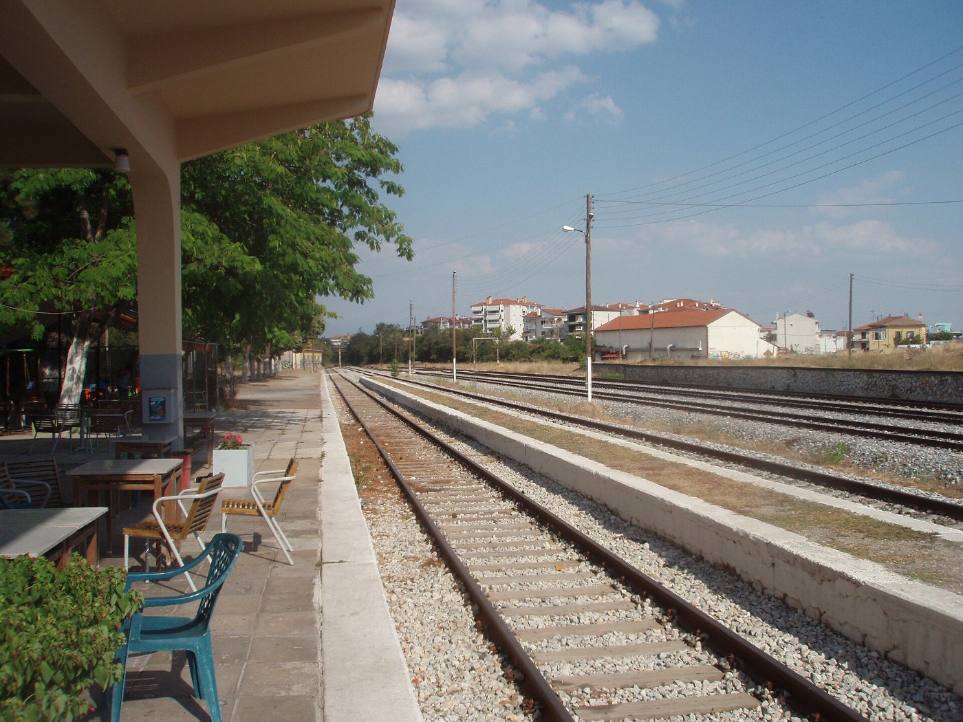 Kozani Amyndeo Thessaloniki Railway line Kozani Railway Station 02