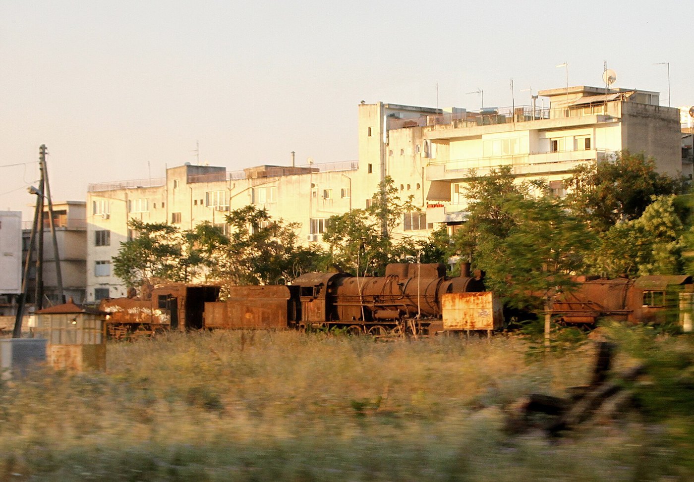 OSE Thessaloniki steam locomotives 2015 07 24