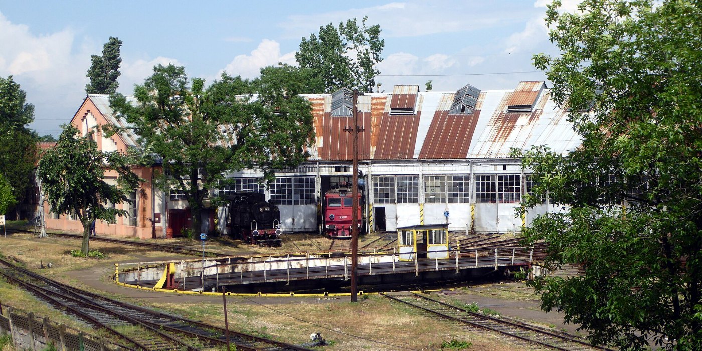 Temeswar, Gara de Nord, Lokschuppen, 1